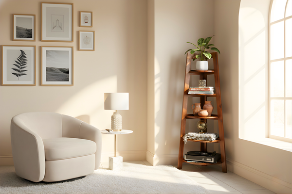 Folding Corner (Big) in Honey Finish