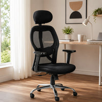 Cheris High Back Mesh Office Chair (Black)