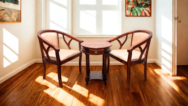 Homely Chair Set in Honey Finish