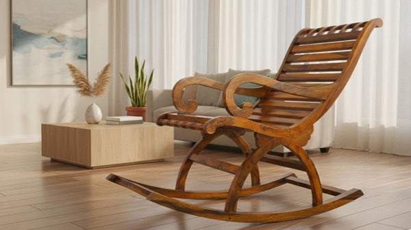 Rocking Chair in Honey Finish